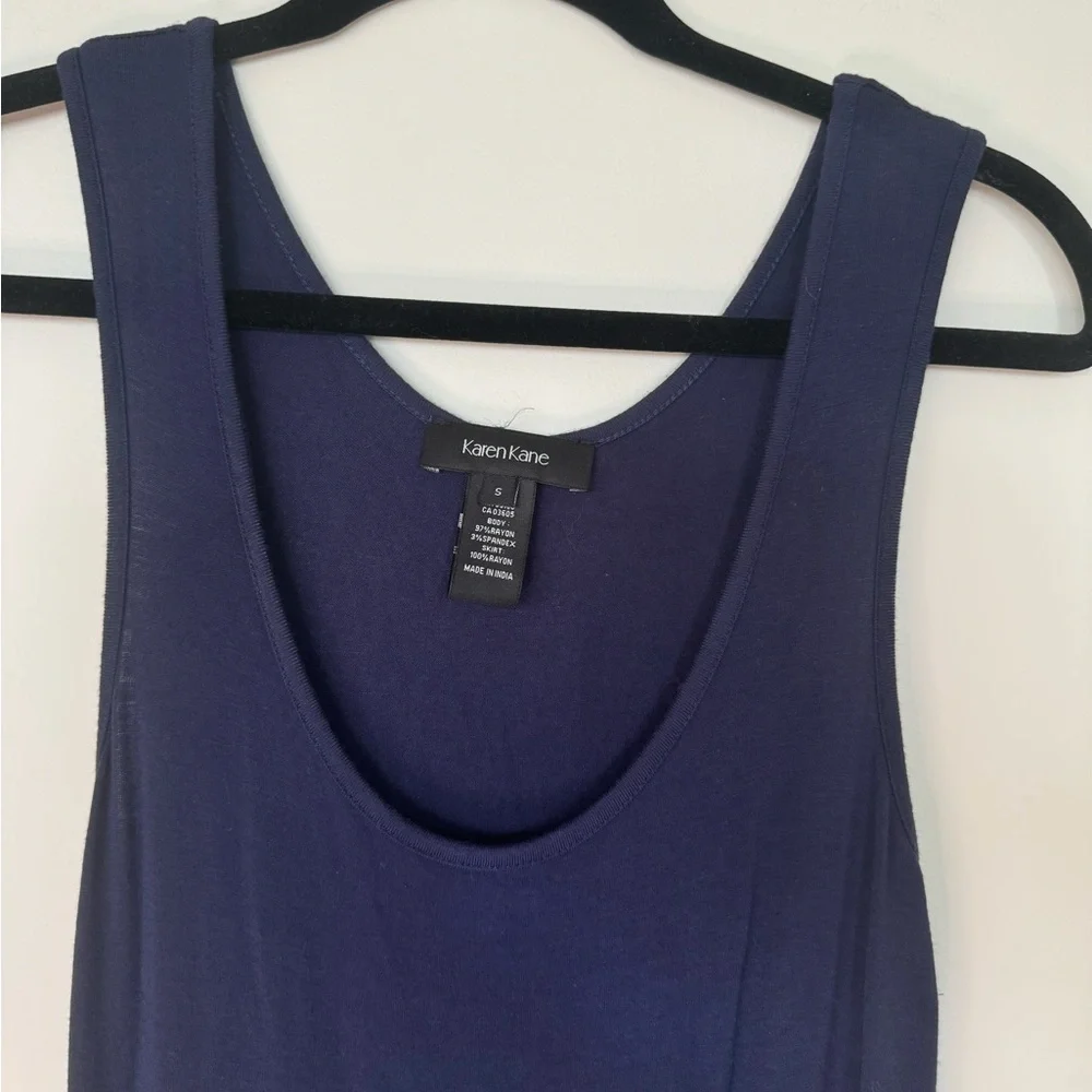 Karen Kane Santorini Topanga Tiered Sleeveless Floral Maxi Dress sz S - Picture 3 of 5